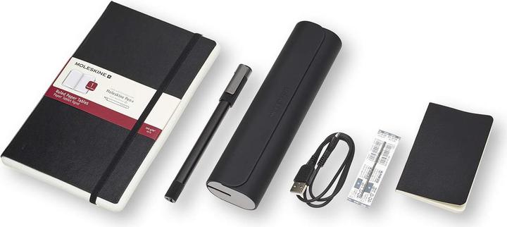Actual product image Moleskine Smart Writing Set Ellipse + Case (A5, Lined, Hardcover)