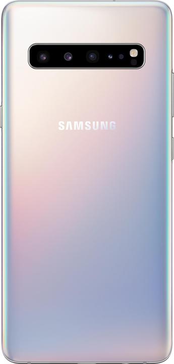 Produktbild Samsung Galaxy S10 5G (256 GB, Crown Silver, 6.70", Single SIM, 16 Mpx, 5G)