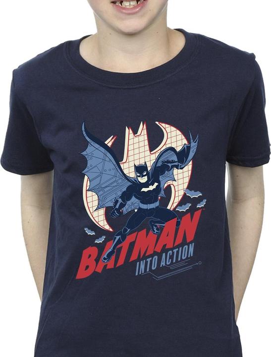 Produktbild Batman Into Action TShirt Jungen (140, 146)