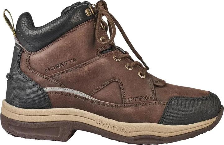 Actual product image Moretta Womens/Ladies Buffalo Leather Ankle Boots (38)