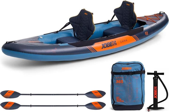 Immagine prodotto Jobe Gama Inflatable Kayak Package 365 cm x 95.5 cm x 94 cm (2 pers.)