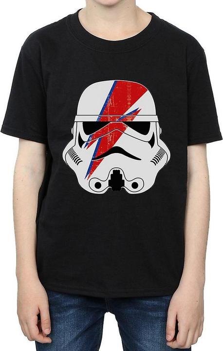 Produktbild Star Wars Glam Stormtrooper TShirt Jungen mit Blitz aus Baumwolle (152, 158)
