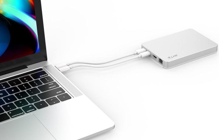 Produktbild LMP USB-C DuoDock (USB-C, 9 Ports)