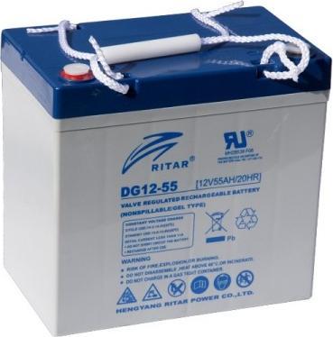 Ritar GEL Batterie DG12-55 (12 V, 55 Ah)
