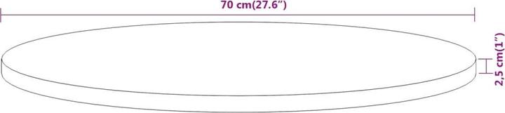 Immagine prodotto VidaXL Lynsay (70 x 2,5 cm)