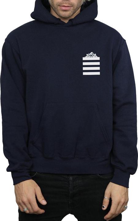 Image du produit Looney Tunes - Sweat à capuche TAZ STRIPES FAUX POCKET - Homme (M)