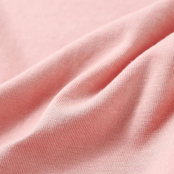 Actual product image VidaXL Children's long-sleeved shirt pink 140,Material: 95 % cotton. 5 (140)