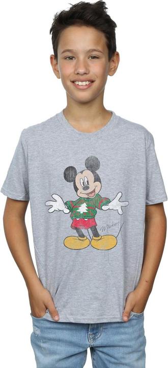 Immagine prodotto Disney Mickey Mouse Christmas Jumper Maglietta Ragazzi (128)