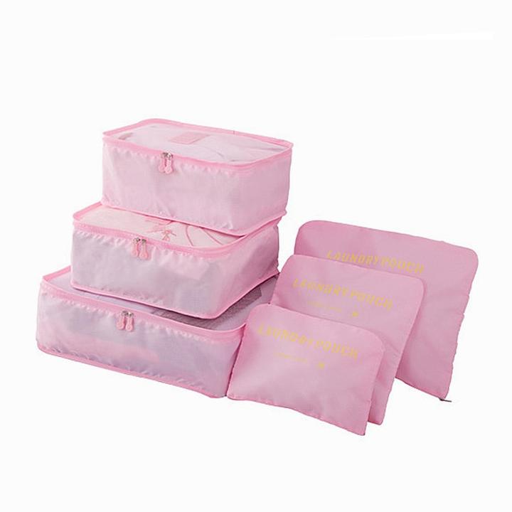 Immagine prodotto JTI Set di organizer per borse da viaggio - rosa chiaro