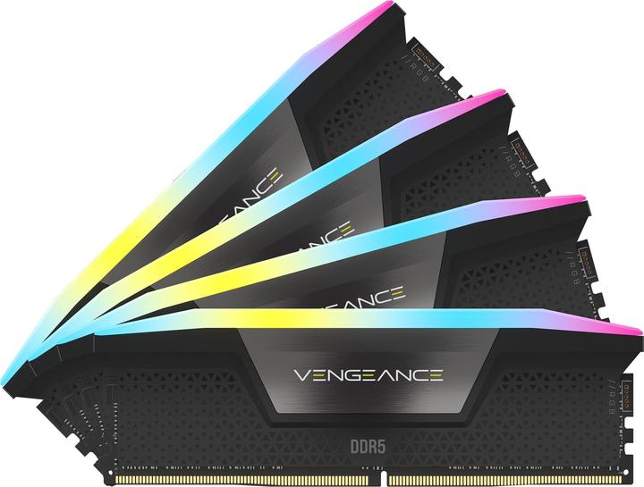 Actual product image Corsair Vengeance RGB (4 x 16GB, 6000 MHz, DDR5 RAM, U-DIMM)