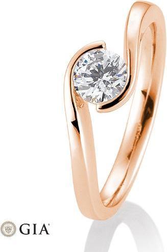 Produktbild Breuning Ring Schwung 0,40-0,60 ct. (53, 585/14 K Gold)