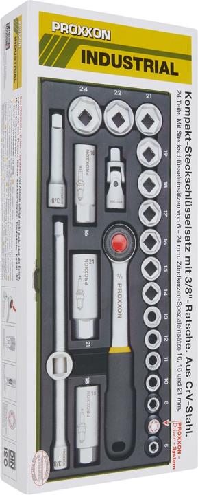 Produktbild Proxxon Steckschlüsselsatz (3/8")