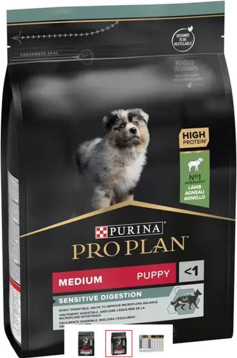 Produktbild Pro Plan Dog Medium Puppy OPTI DIGEST Lamm (Junior, 1 Stk., 12000 g)