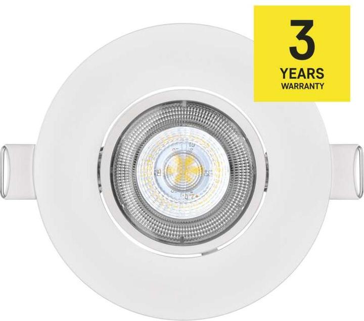 Produktbild Emos LED Deckenspot Exclusive weiss, rund, 5W neutralweiss (450 lm)