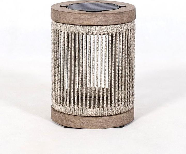 Produktbild Les Jardins Solar-Tischleuchte Rop&Strip TECK063 (200 lm, IP55)