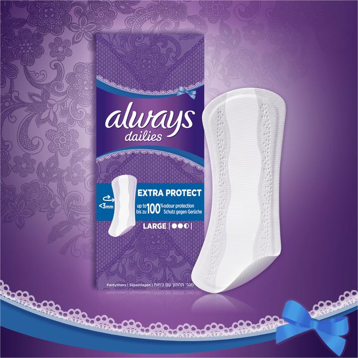 Immagine prodotto Always Dailies Extra Protect (48 x, Assorbenti igienici)