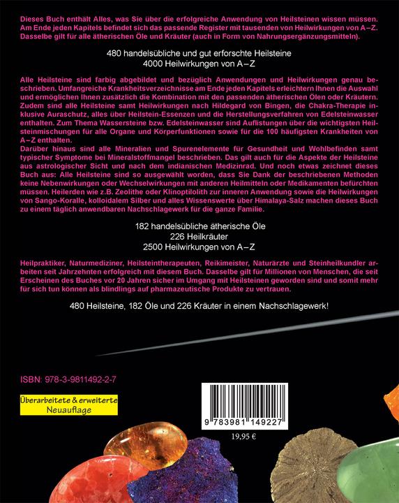 Image du produit Das grosse Lexikon der Heilsteine, Düfte und Kräuter (Allemand, Gerhard Gutzmann, 2015)
