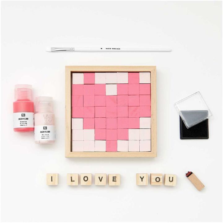 Actual product image Rico Design Wooden cube 1.5 x 1.5 x 1.5 cm, 6.500607