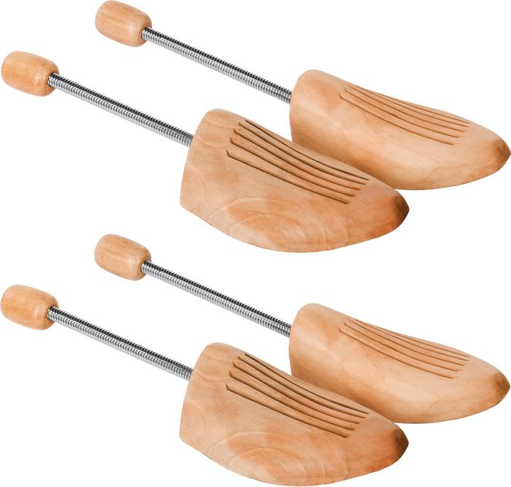 tectake 2x Spiral Schuhspanner (44, 45, 2 x)