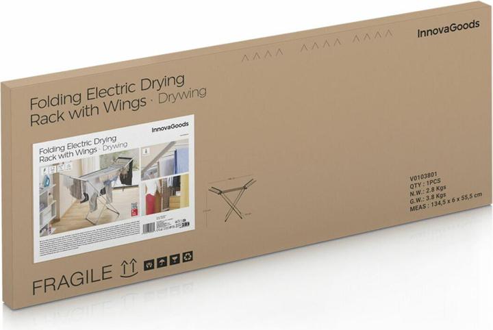 Image du produit InnovaGoods Séchoir à linge électrique Klabarer