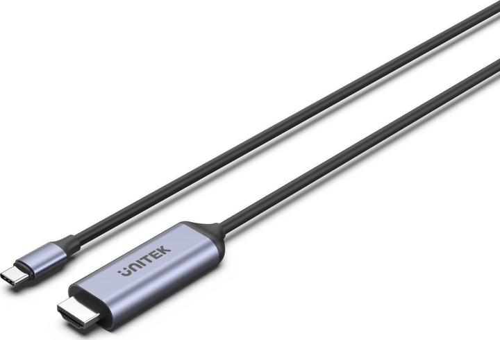 Immagine prodotto Unitek Cavo USB USB-C - HDMI 1,8 m Szary (V1423B) (1.80 m, HDMI)