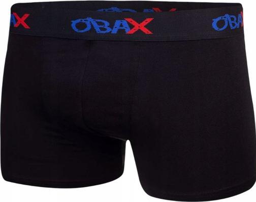 Actual product image Obax Men'S Boxer Underwear 3p Black/Grey L (L)