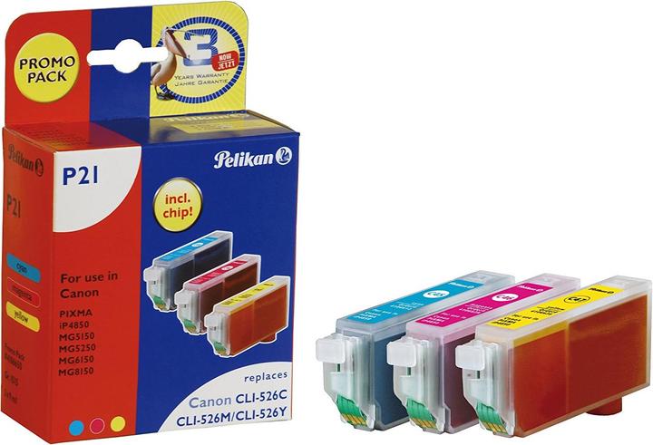 Pelikan Cli-526 (M, C, Y)
