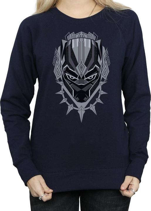 Image du produit - Sweat BLACK PANTHER HEAD - Femme (XL)