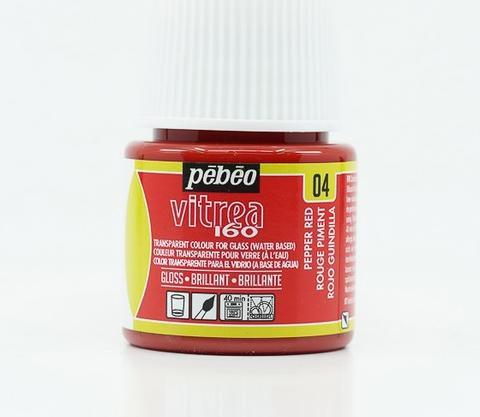 Produktbild Pebeo Vitrea 160 Glänzendefarben (Pimentrot, 45 ml)