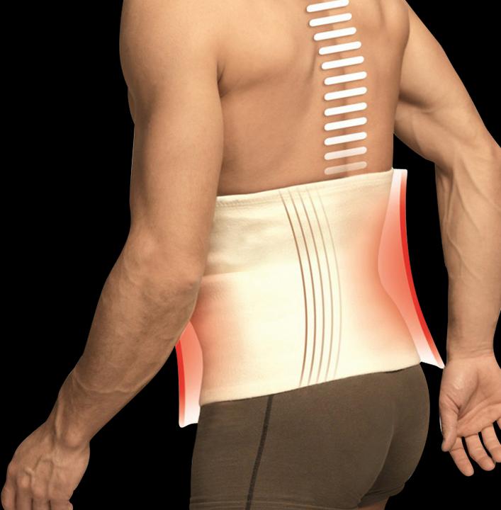Turbo Med Thermo Rückenbandage (One Size)