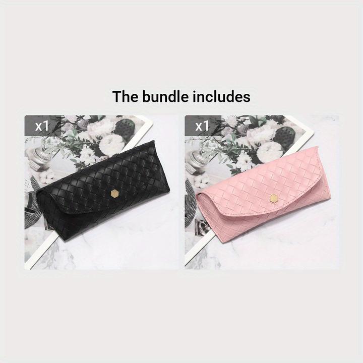 Only-Bags.Store Modernes PU-Leder-Sonnenbrillenetui, stilvolles und langlebiges Reisezubehör für Männer und Frauen