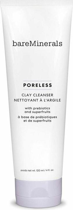 Bare Minerals Bareminerals Poreless Clay Cleanser Deep Cleansing Face Wash With Clay 120Ml (Schaum, 120 ml)