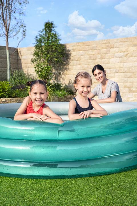 Actual product image Bestway Children Pool Round Large Metallic