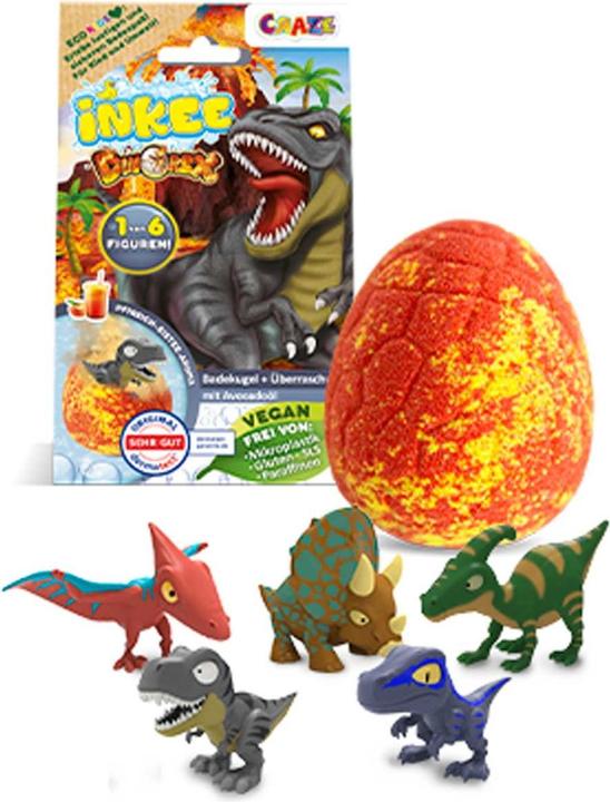 Image du produit Craze Inkee Surprise Dino (Bombe de bain)