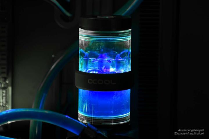 Actual product image Alphacool Ice water Crystal Blue UV (1000 ml, Ready-mix)