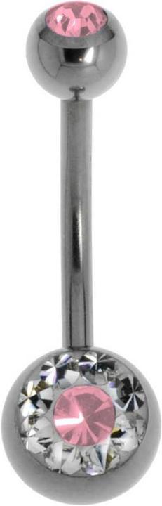 Bijouteria Bauchpiercing (Titan, Swarovski Kristall)