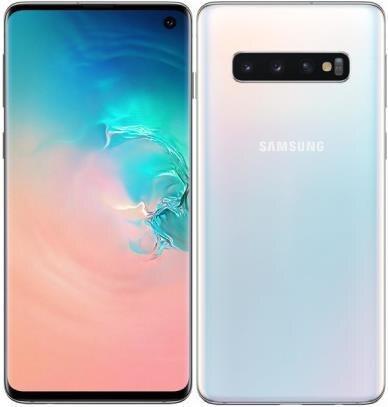 Actual product image Samsung Galaxy S10 (512 GB, Prism White, 6.10", Hybrid Dual SIM, 16 Mpx, 4G)