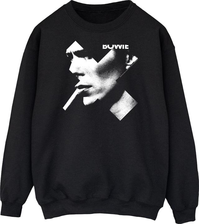 Produktbild David Bowie Cross Smoke Boyfriend Fit Sweatshirt (XXL)