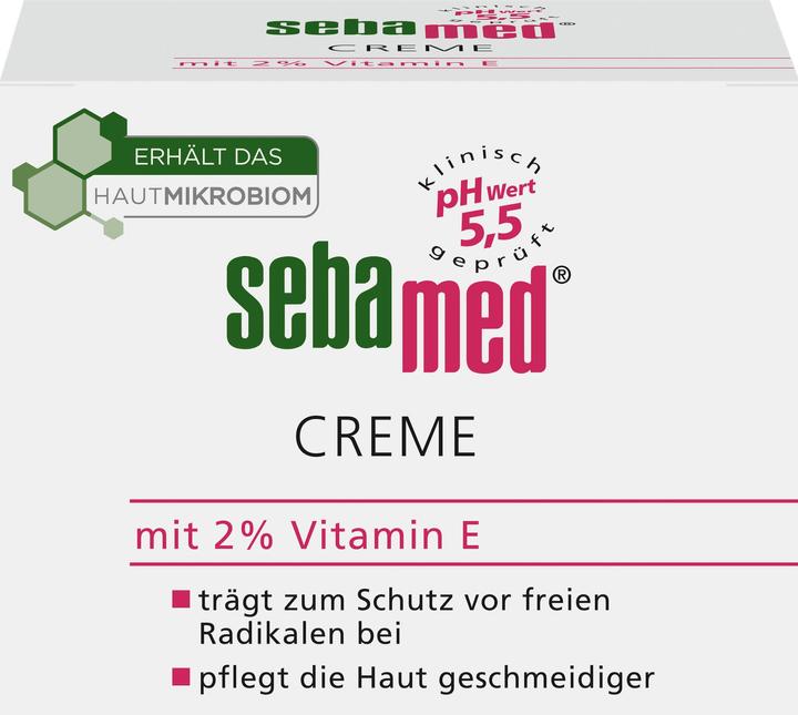 Actual product image Sebamed Cream with 2 % vitamin E, 75 ml Cream