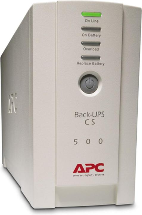 Actual product image APC UPS Back-UPS CS 500 (BK500EI) (500 VA, 300 W, Standby UPS)
