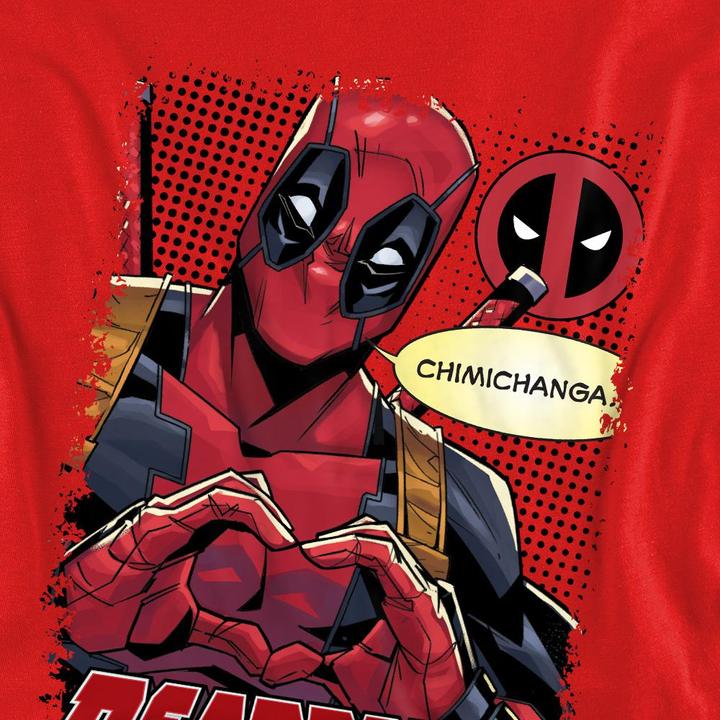 Immagine prodotto Deadpool Chimichanga Felpa Cuore Adulto Unisex (L)