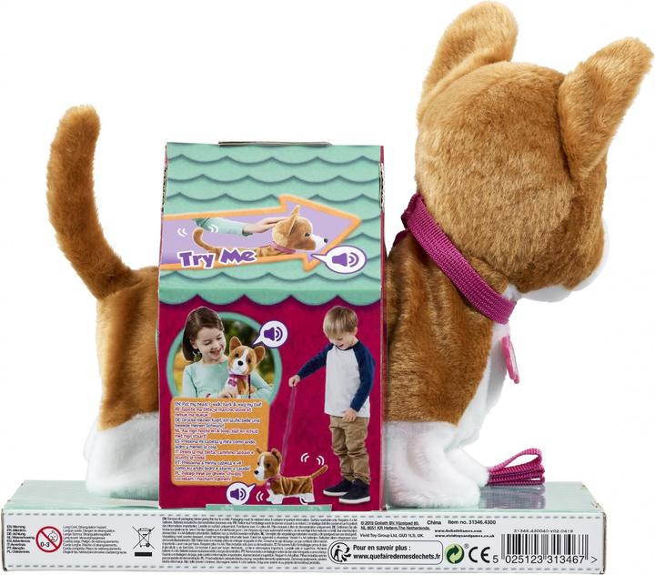 Actual product image Goliath Toys Animagic Lizzy Corgi Dog (21 cm)