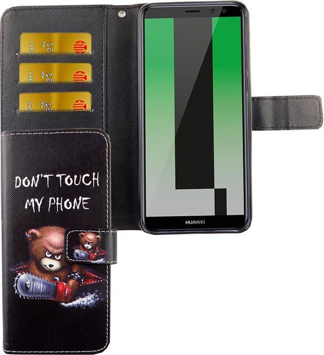 Produktbild König Design Hülle Handy Schutz für Huawei Mate 10 Lite Case Cover Tasche Wallet Etui Bumper (Huawei Mate 10 Lite)