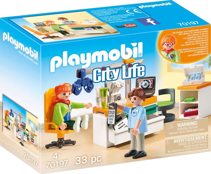 Actual product image Playmobil Ophthalmologist (70197, Playmobil City Life)