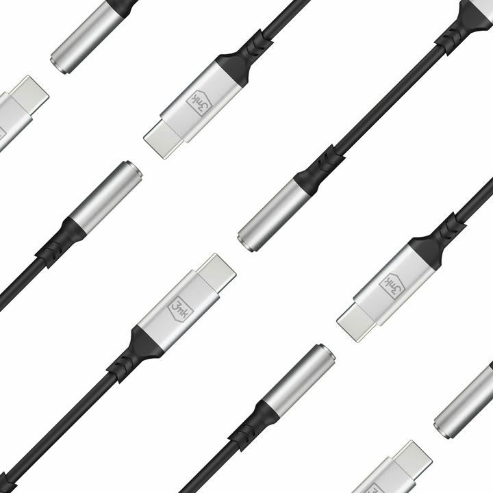 Actual product image 3MK USB C - 3.5mm jack (USB 3.2 Gen 1)