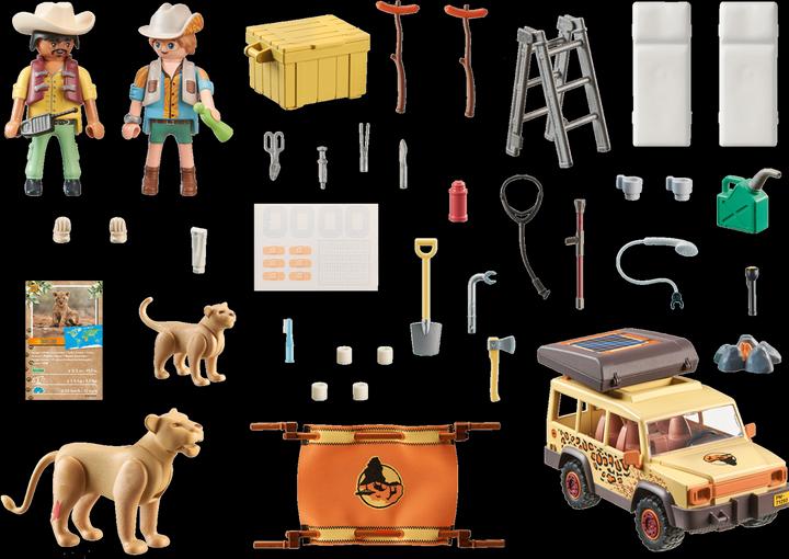 Image du produit Playmobil Wiltopia - En 4x4 chez les lions (71293, Playmobil Wiltopia)