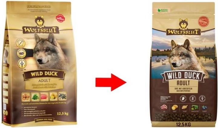 Image du produit Wolfsblut Canard sauvage (Adulte, 1 pcs, 12500 g)