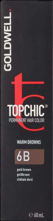 Actual product image Goldwell Topchic (6B golden brown)
