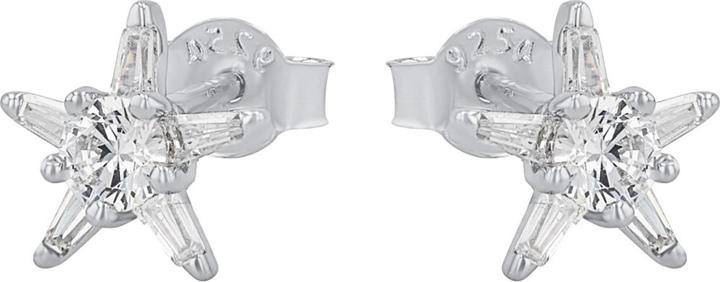 Produktbild Amor Ohrschmuck für Damen, 925 Sterling Silber, Zirkonia synth. | Stern (Silber 925)