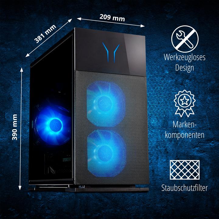 Actual product image Erazer Engineer X30 MD35483 (Intel Core Ultra 7 265F, 32 GB, 2000 GB, GeForce RTX 4070 Super)